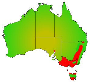 River Blackfish distribution area