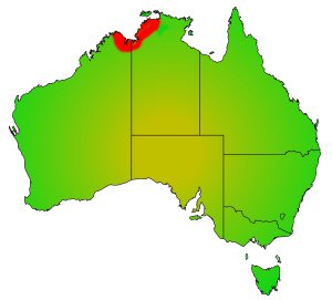 Butler's Grunter distribution area